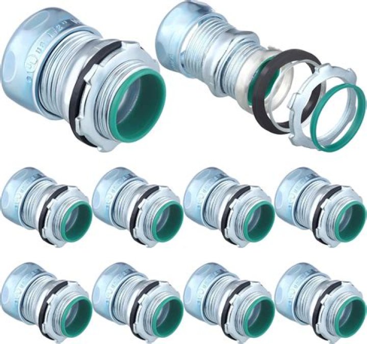 Are compression connectors raintight?