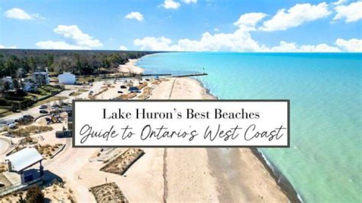 Are lake huron beaches open?