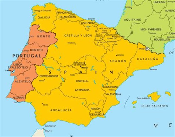 Are spain and portugal peninsulas too?