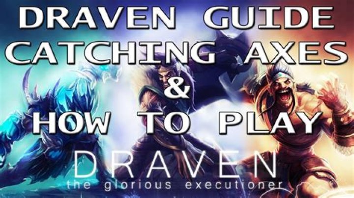 Can draven catch enemy axe?