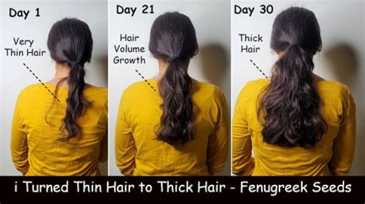 Can you make thin hair thick?