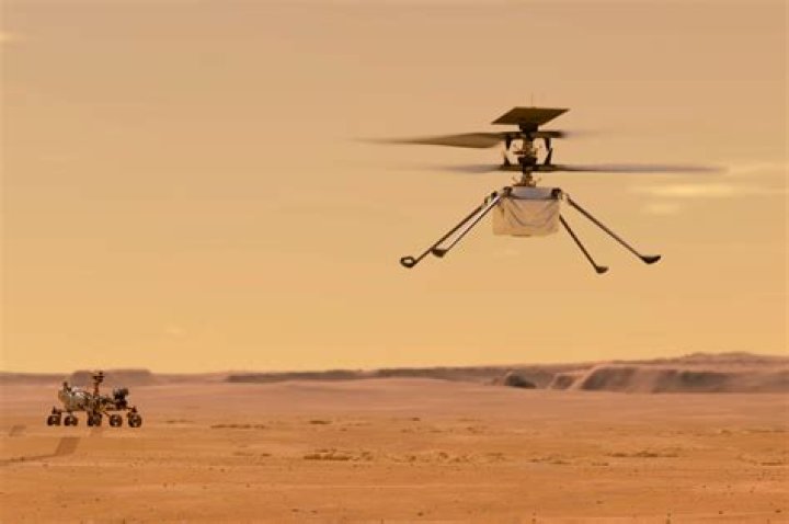 Could an airplane fly on mars?
