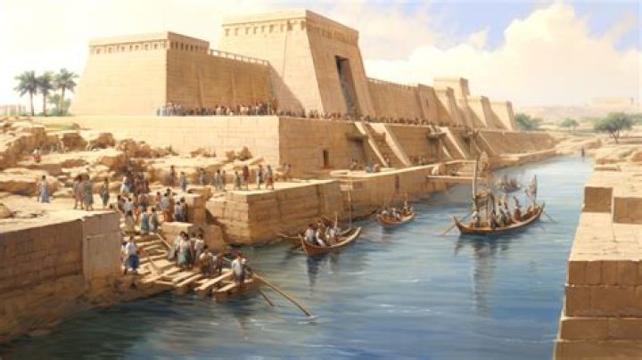 Did sumerians use levees canals and dams for?
