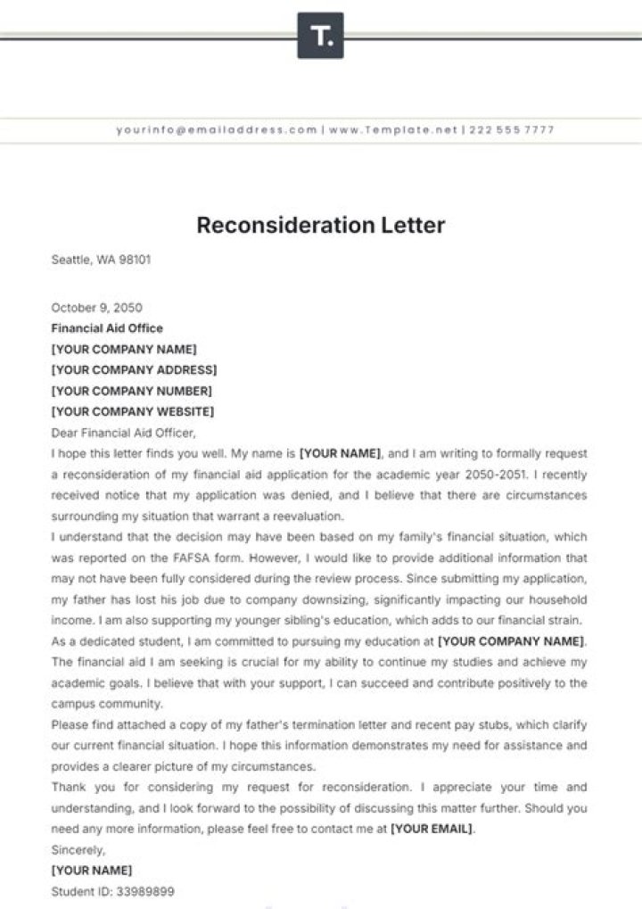 Do reconsideration lines work?