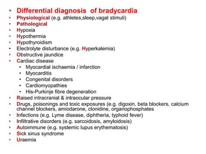 Does versed cause bradycardia?