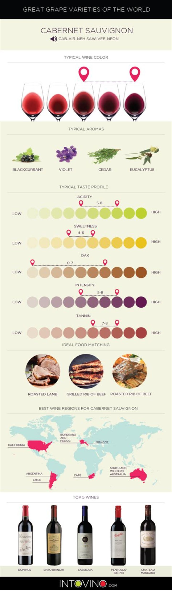 How cabernet sauvignon taste like?