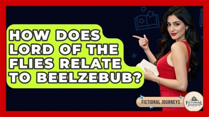 How does beelzebub relate to lord of the flies?