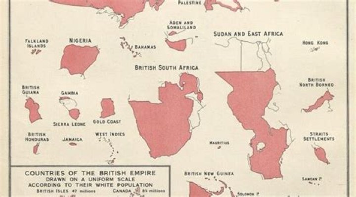 How many colonies did the british empire have?
