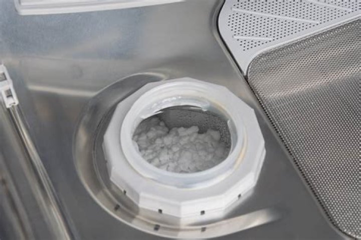 How much salt in dishwasher?