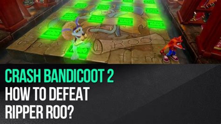 How to beat ripper roo?
