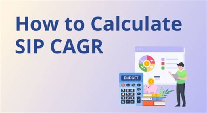How to calculate cagr for sip?