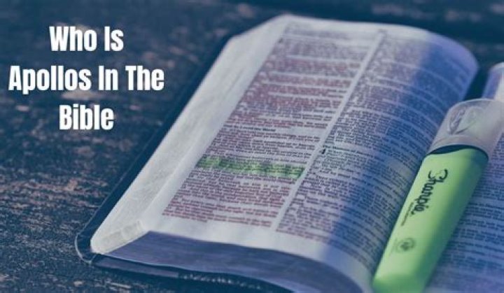 In the bible who is apollos?
