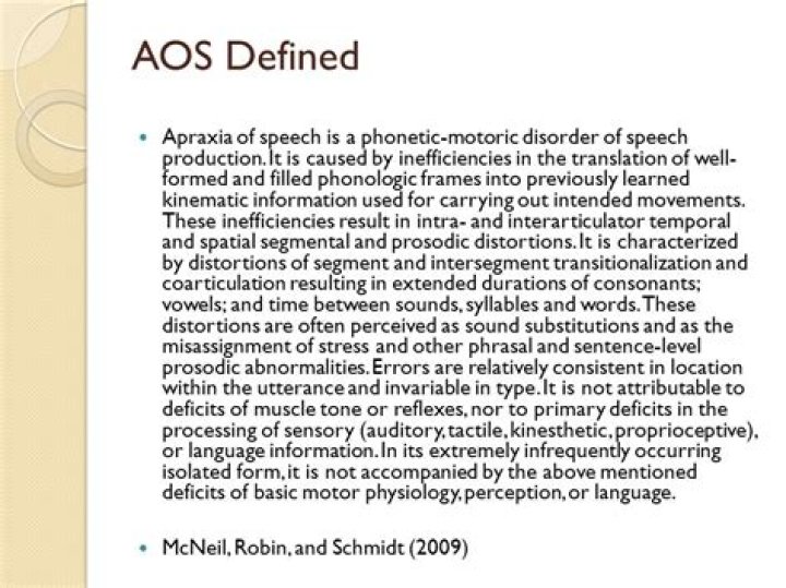 Is a phonetic-motoric disorder of speech production?