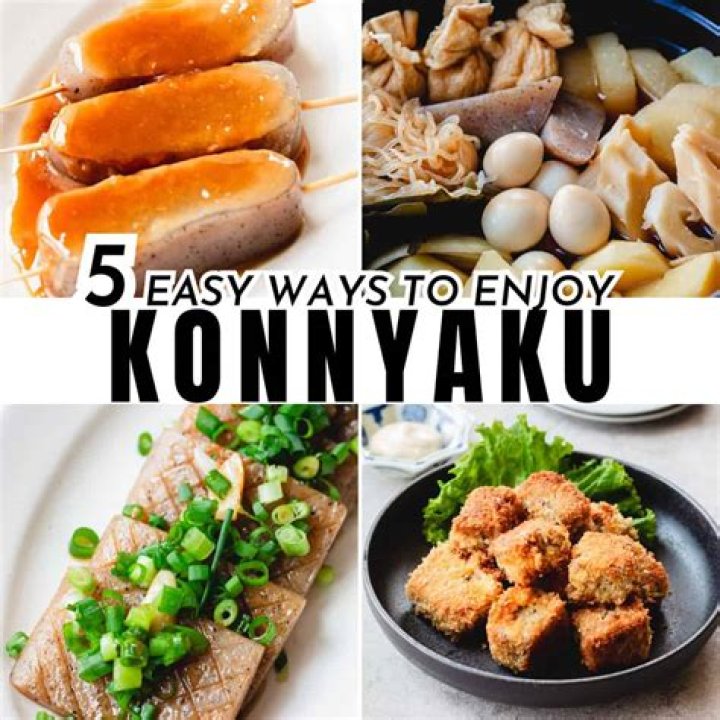 Is konnyaku good for you?