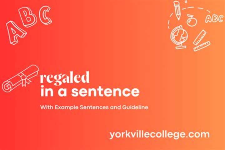 Is regaled a verb?