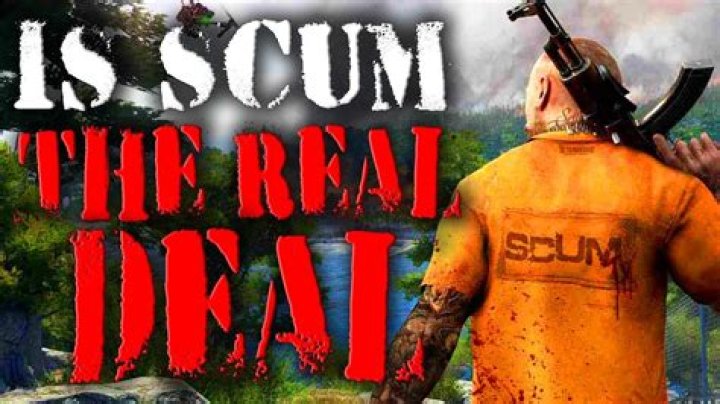 Is scum a bad word?