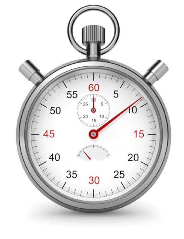 Is takt time measured with stopwatch?
