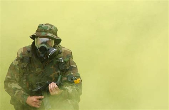 Is tear gas allowed in war?