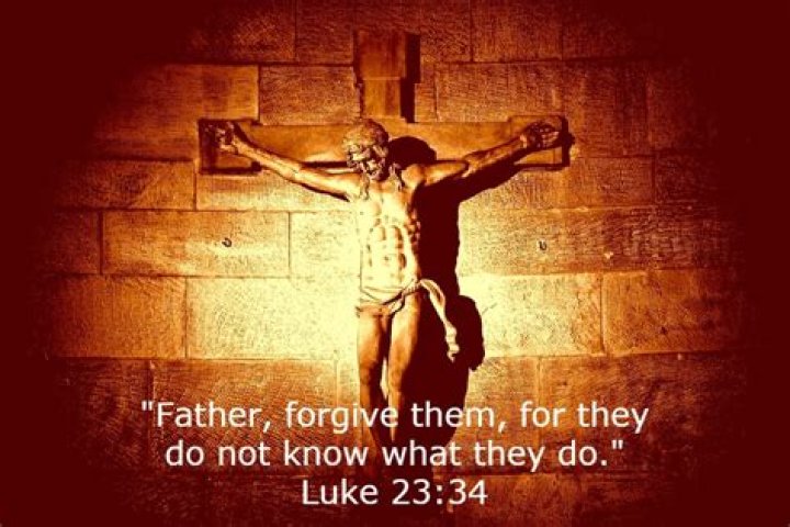 On the cross what did jesus say?