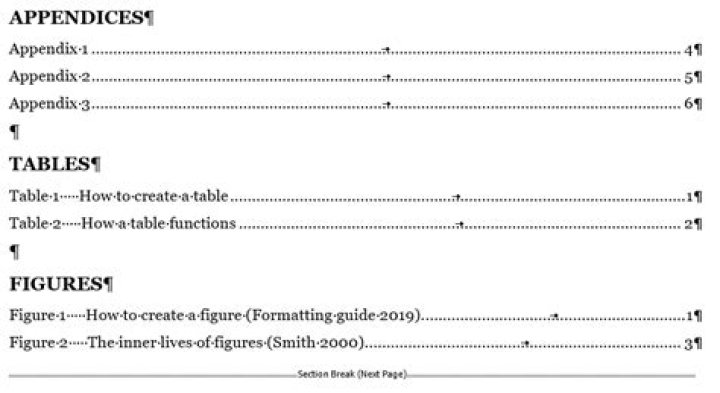 Should figures be in appendix?