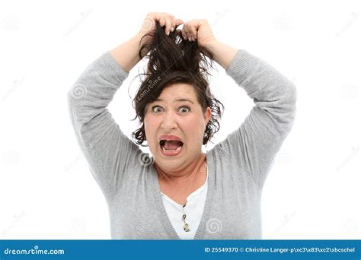 Was tearing my hair out?