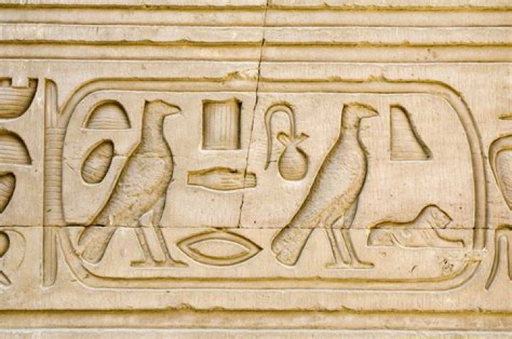 What does the word cartouche mean?