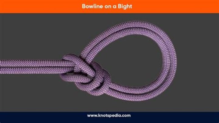 What is a bowline good for?