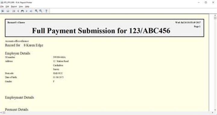 What is an rti submission?