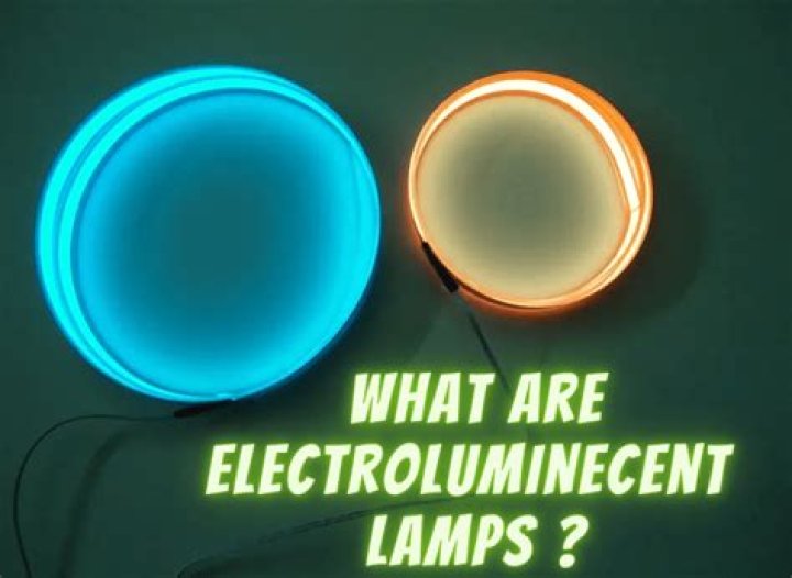 What is electroluminescent light?