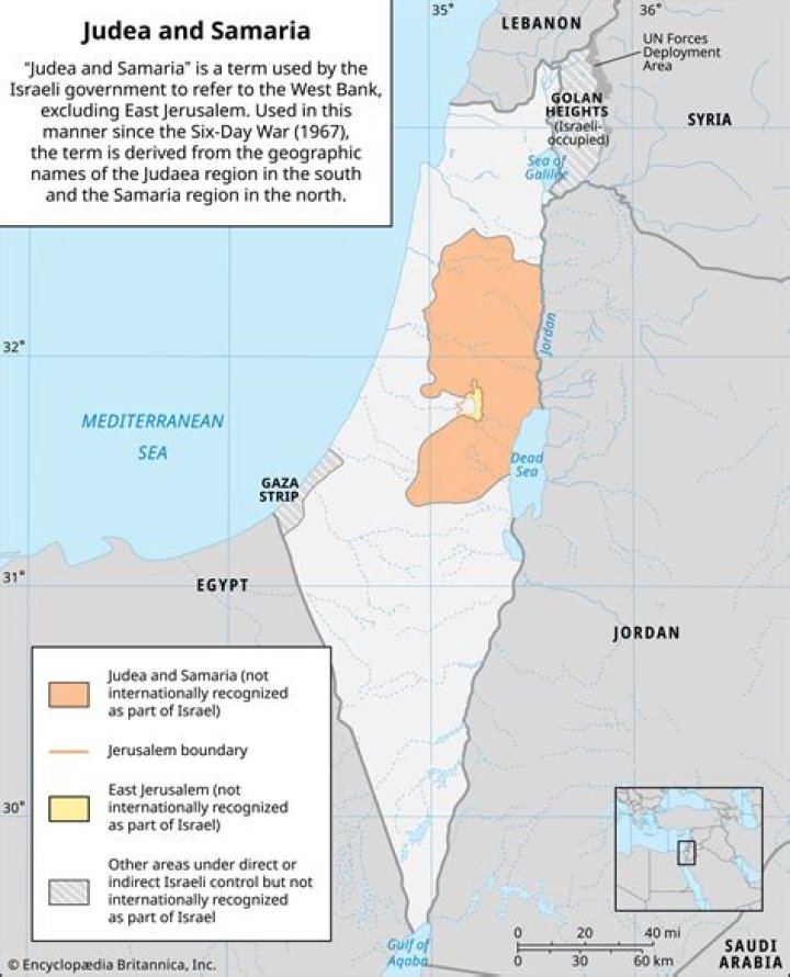 What is judea and samaria?