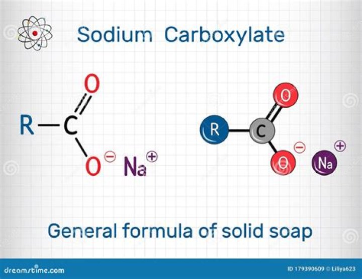 What is sodium carboxylate?