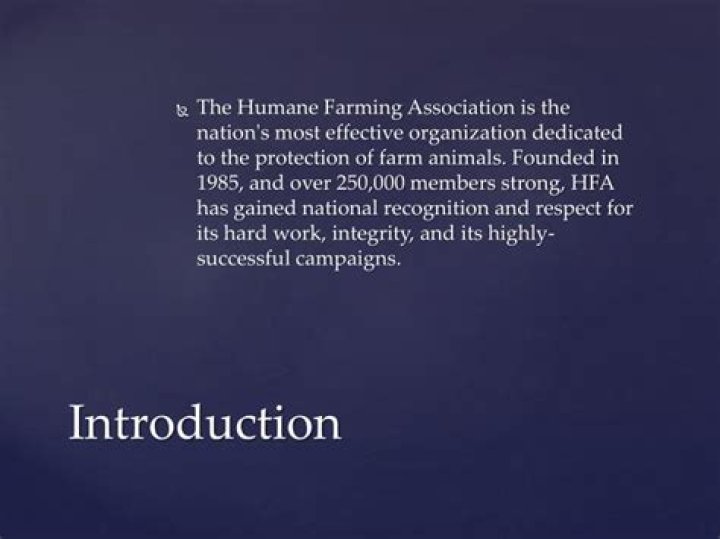 What is the meaning of inhumane farming methods?