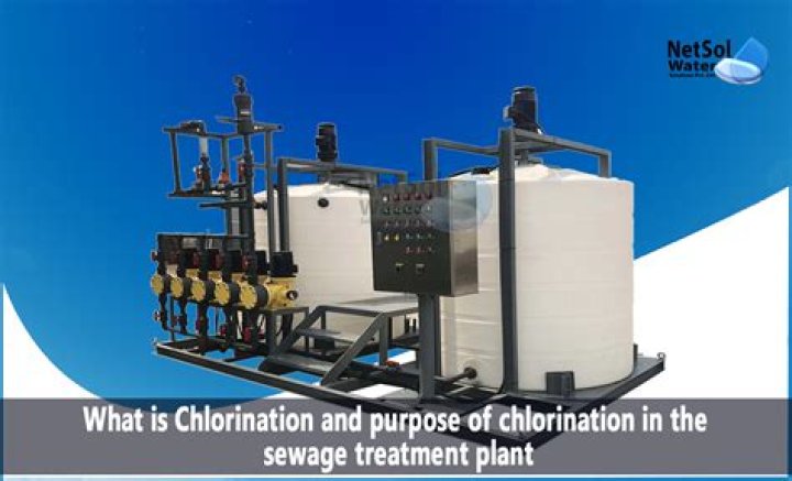 What is the purpose of chlorination?