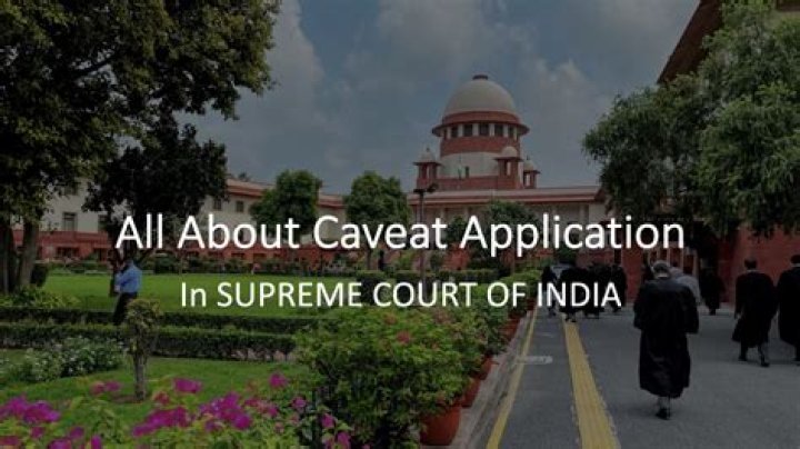 Whats a caveat in court?