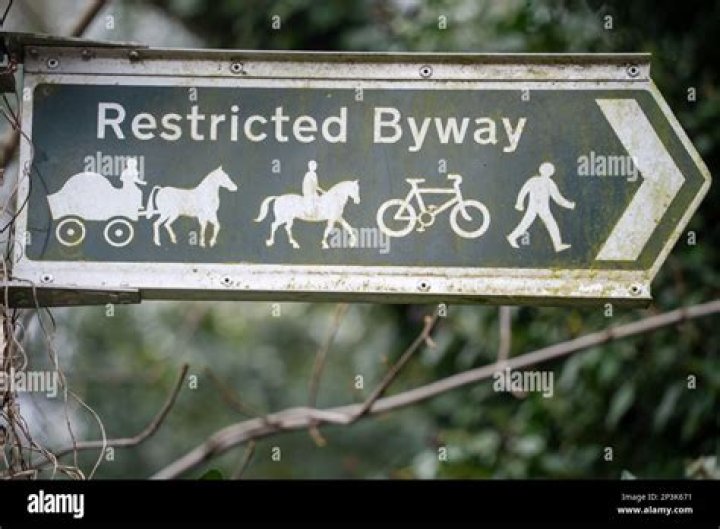 Whats a restricted byway?