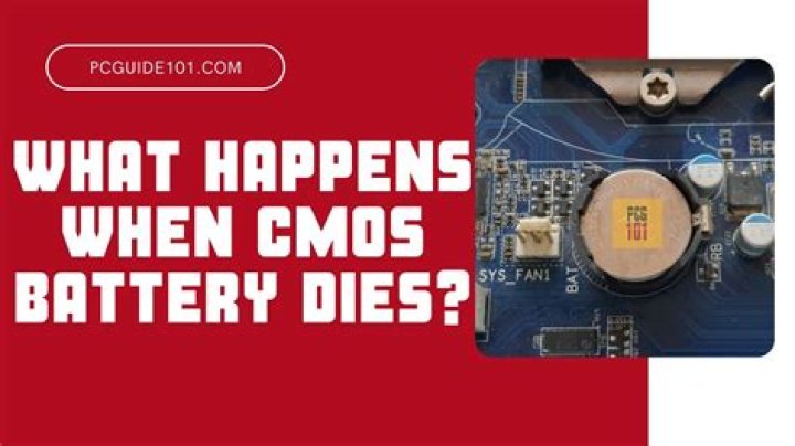 When cmos battery dead?