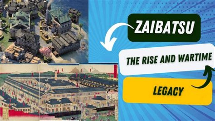 When did zaibatsu end?