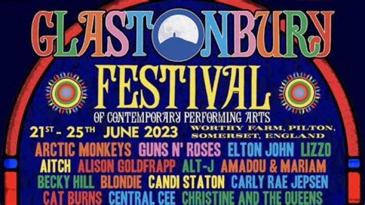 When is glastonbury live stream?