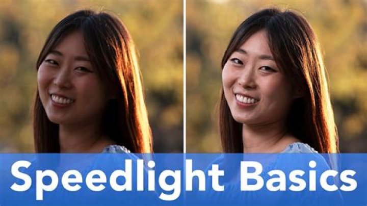 When to use a speedlight outdoors?