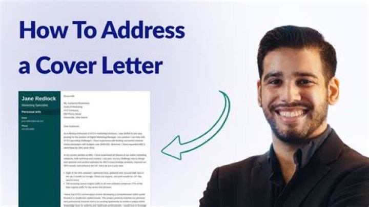 When you don't know the addressee?