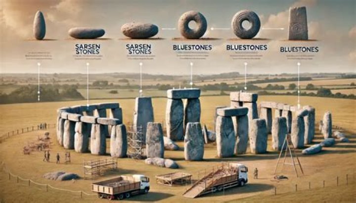 Where did the sarsen stones at stonehenge come from?