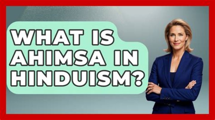 Where does ahimsa come from?