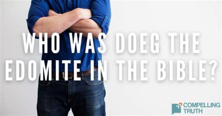 Where is doeg in the bible?