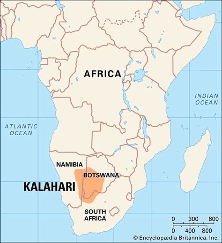 Where is the kalahari desert?