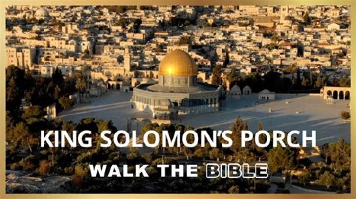Where was solomon's porch?
