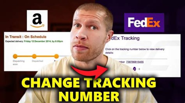 Which tracking number starts with tba?