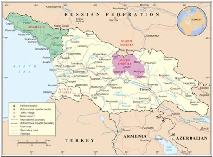Who recognized south ossetia?