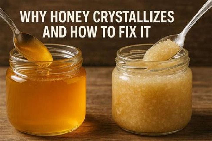 Why honey gets crystallized?