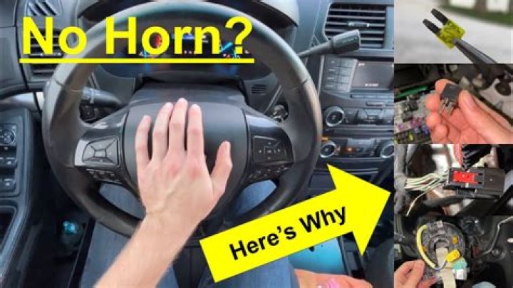 Why horn doesn't work?